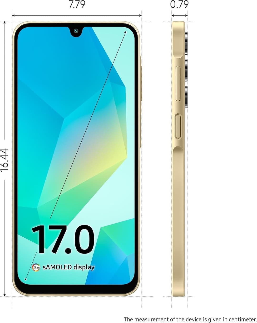Samsung Galaxy A16 5G 128GB - Gold - Image 9