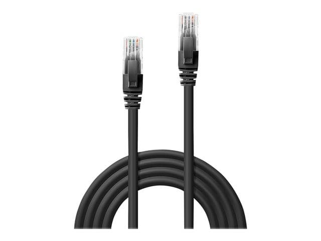 LINDY Network Cable CAT 6 50cm Black - Image 4