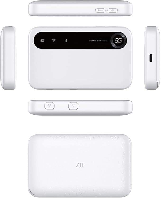 ZTE U50 5G Mobile Wi-Fi Hotspot, Wi-Fi 6, Unlocked, 4500mAh - Image 2