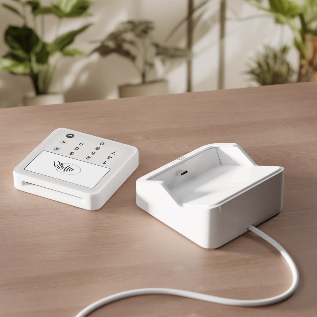 SumUp Solo Lite smart card reader Battery White - Image 3