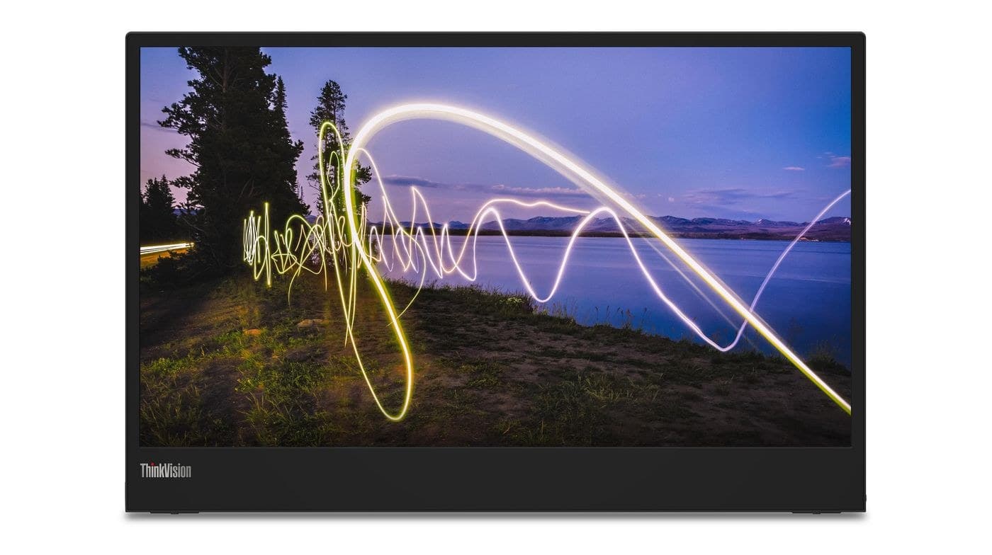 Lenovo ThinkVision M15 15.6-inch Full HD IPS Portable Monitor (62CAUAT1WL) - Raven Black