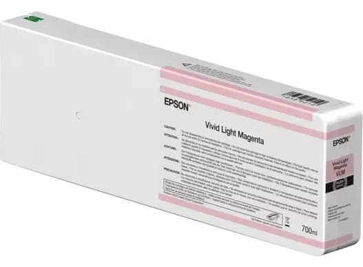Epson T55K6 UltraChrome HDX/HD 700ml Ink Cartridge for SureColor SC-P6000/P7000/P8000/P9000 - Vivid Light Magenta - Image 1