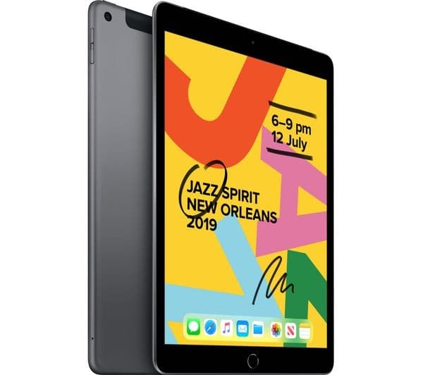 Apple 10.2-inch iPad (2019) Wi-Fi + Cellular 32GB - Space Grey - Image 9
