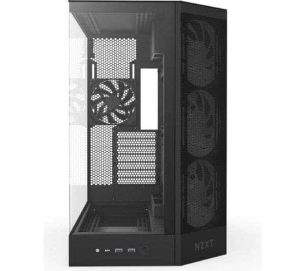 NZXT H9 Flow RGB ATX Mid-Tower Black - Image 2