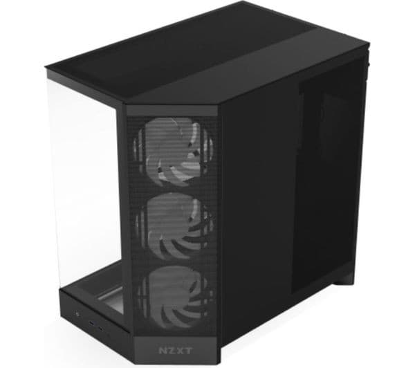 NZXT H9 Flow RGB ATX Mid-Tower Black - Image 4