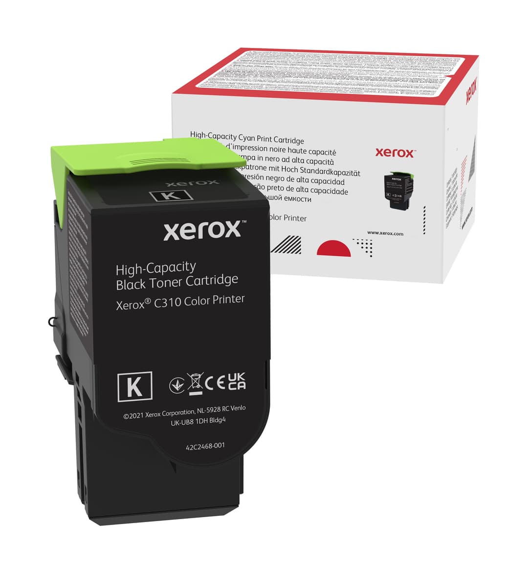 Xerox Genuine ® C310 Color Printer​/​C315 Color Multifunction Printer Black High capacity Toner Cartridge (8000 Pages) - 006R04364 - Image 1