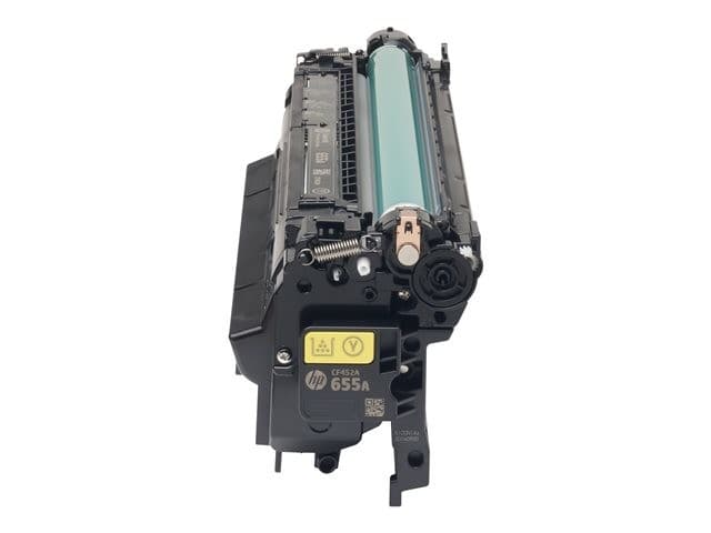 HP 655A Original LaserJet Toner Cartridge (CF452A), 10,500 Pages - Yellow - Image 3