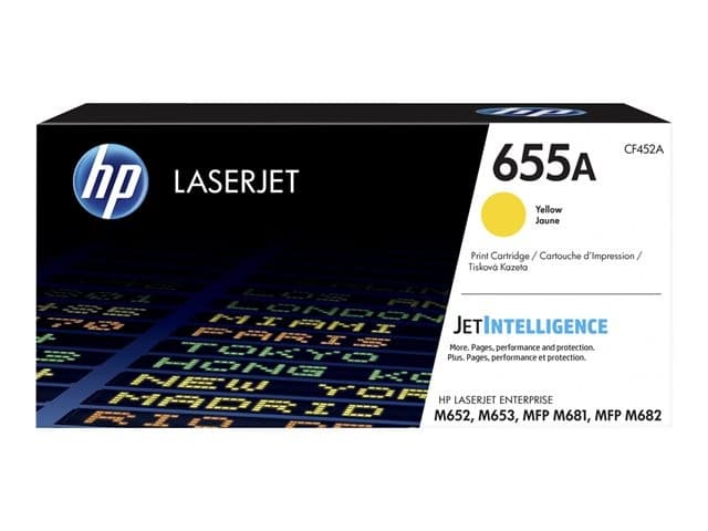 HP 655A Original LaserJet Toner Cartridge (CF452A), 10,500 Pages - Yellow - Image 6