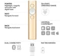 Logitech Spotlight Presentation Remote - Gold thumbnail 6