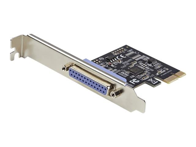 StarTech.com 1-Port Parallel PCIe Card, PCI Express to Parallel DB25 LPT Adapter Card, Desktop Expansion Controller for Printer, SPP/ECP - parallel adapter - PCIe - IEEE 1284 - Image 1
