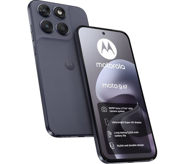 Motorola Moto G67 5G 128GB (4GB RAM) Arctic Seal