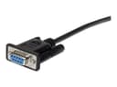 StarTech DB9 Serial Cable 3m Black thumbnail 3