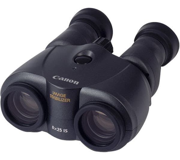 CANON 8 x 25 mm IS Binoculars - Black - Image 1