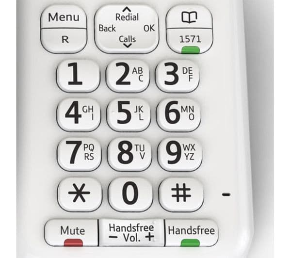 BT Décor 2200 Corded Phone - White - Image 3