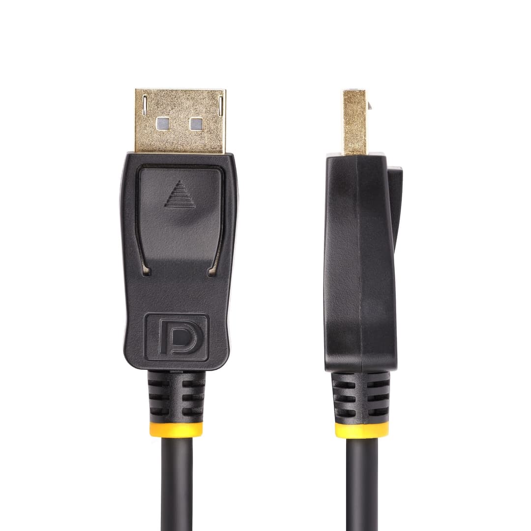 StarTech.com 3.3ft (1m) DisplayPort to HDMI Adapter Cable, 4K 60Hz with HDR, DP to HDMI 2.0b, Active Video Converter, DisplayPort Desktop to HDMI Monitor - Image 2