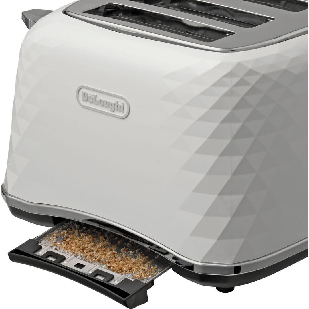 De'Longhi CTJ4003 Brillante 4 Slice Toaster - Black - Image 5