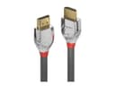 Lindy Cromo Line High Speed HDMI 2.0 Cable with Ethernet 4K 60Hz 5m - Grey thumbnail 3