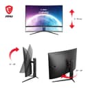 MSI G32CQ5P 31.5-Inch WQHD Curved Gaming Monitor - 170 Hz / VA thumbnail 5