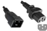 Power Cord C20 - C15 1.8m