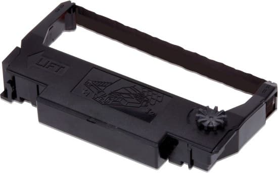 Epson ERC38BR Ribbon Cartridge for TM-300/U300/U210D/U220/U230, black/red - Image 1
