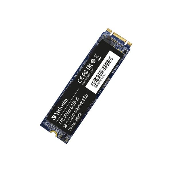 Verbatim Vi560 S3 1TB Internal SSD - M.2 2280 SATA III 6Gb/s