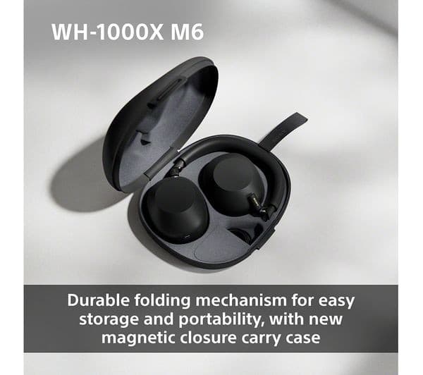 Sony WH-1000XM6 Headphones Black - Image 5