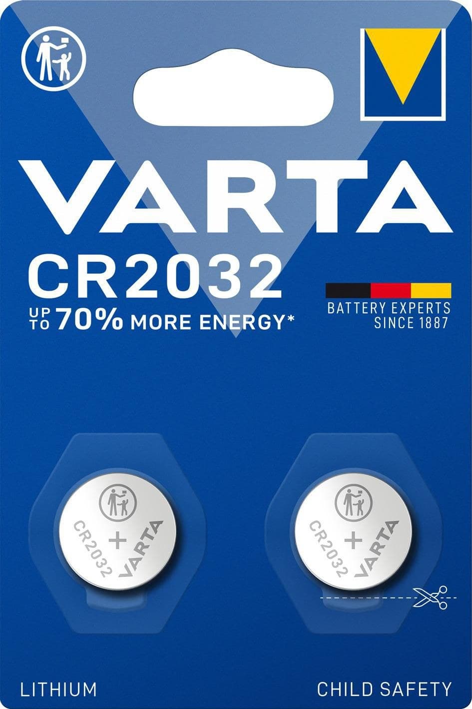 1x2 electronic CR 2032 - Image 1