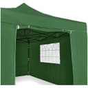 All Seasons 3mx4.5m Pop Up Garden Gazebo & Side Panels-Green thumbnail 3
