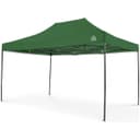 All Seasons 3mx4.5m Pop Up Garden Gazebo & Side Panels-Green thumbnail 6