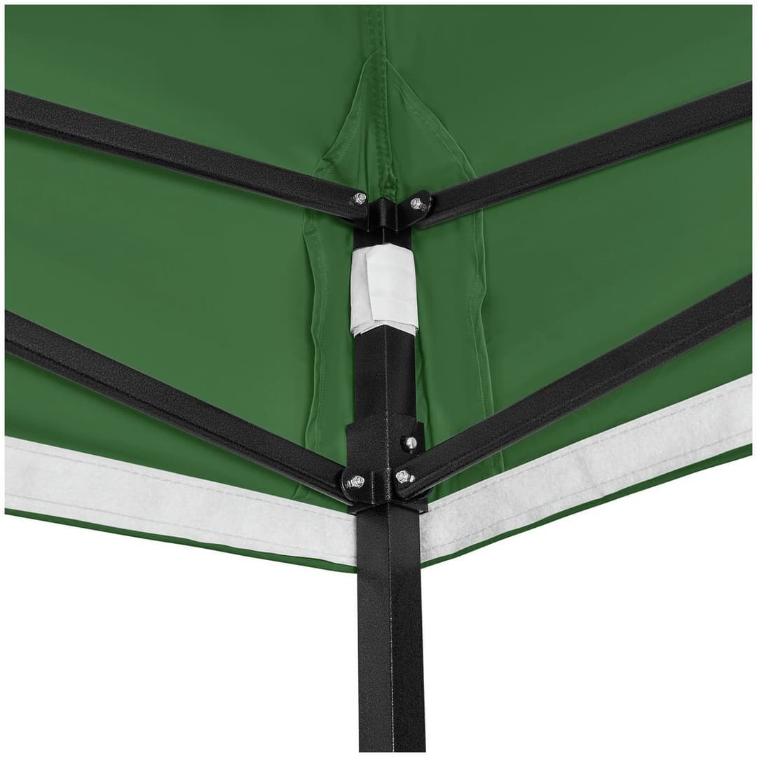 All Seasons 3mx4.5m Pop Up Garden Gazebo & Side Panels-Green - Image 8