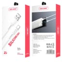 Ven-Dens 2A 5V Silicone USB-A to USB-C Cable Durable & Reliable VD-DCO03 - White thumbnail 2