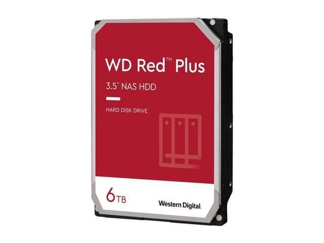 WD - Red Plus 6TB NAS Internal Hard Drive - Image 1