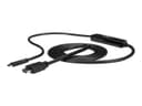 StarTech.com CDP2HDMM1MB USB-C to HDMI Adapter Cable 4K 30Hz 1m - Black thumbnail 3