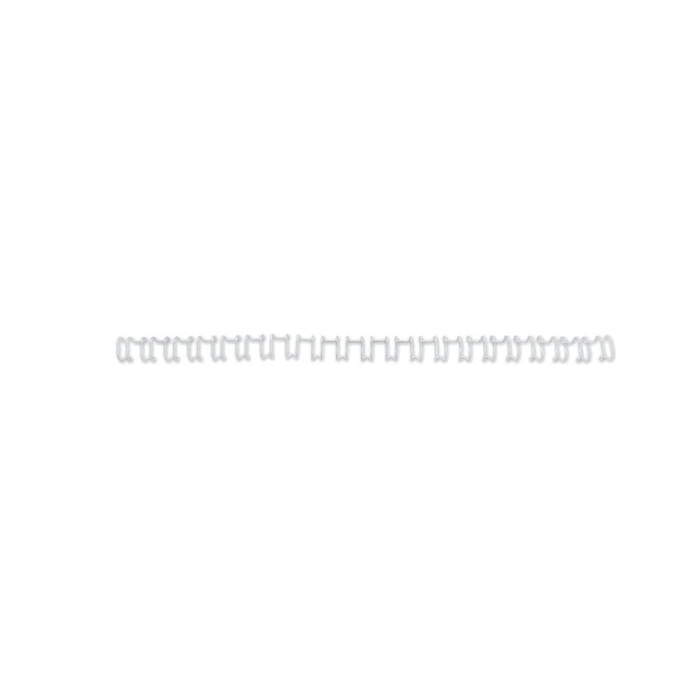 GBC IB165085 6mm White Wire Binders - Image 1