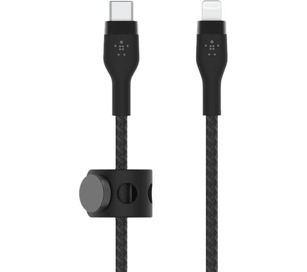 BELKIN CAA011bt1MBK Lightning to USB Type-C Cable - Black, 1 m