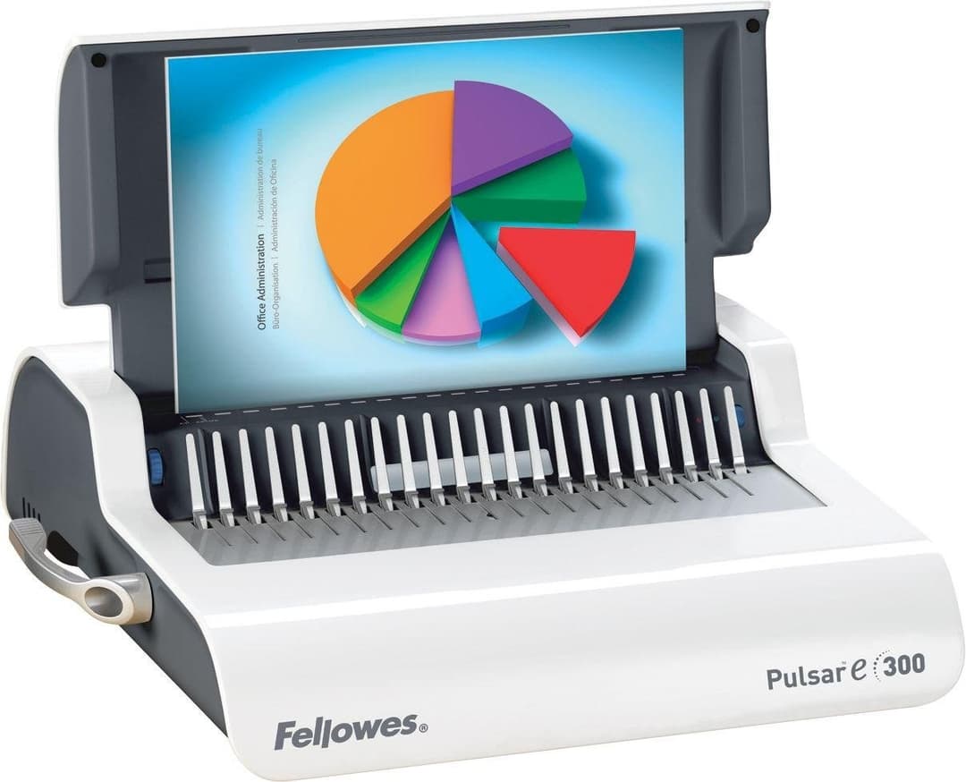 Fellowes 5620701 Pulsar A4 Electric Comb Binder - Image 1