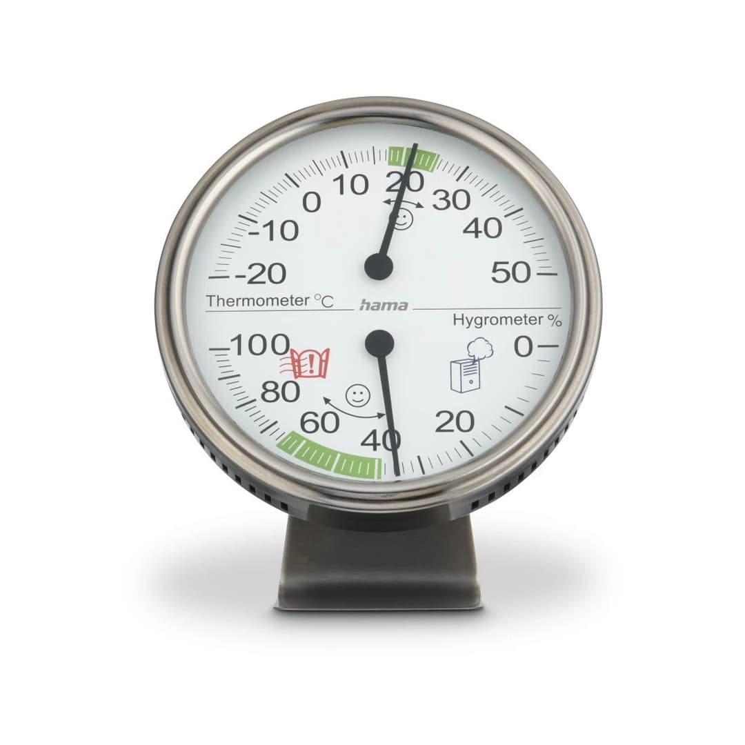 Hama Tahiti Indoor Temperature & humidity sensor Mechanical environment thermometer - Image 1