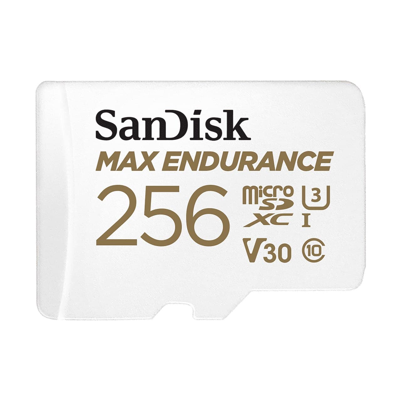 SanDisk Max Endurance microSD UHS-I U3 V30 Memory Card with SD Adapter - 256GB