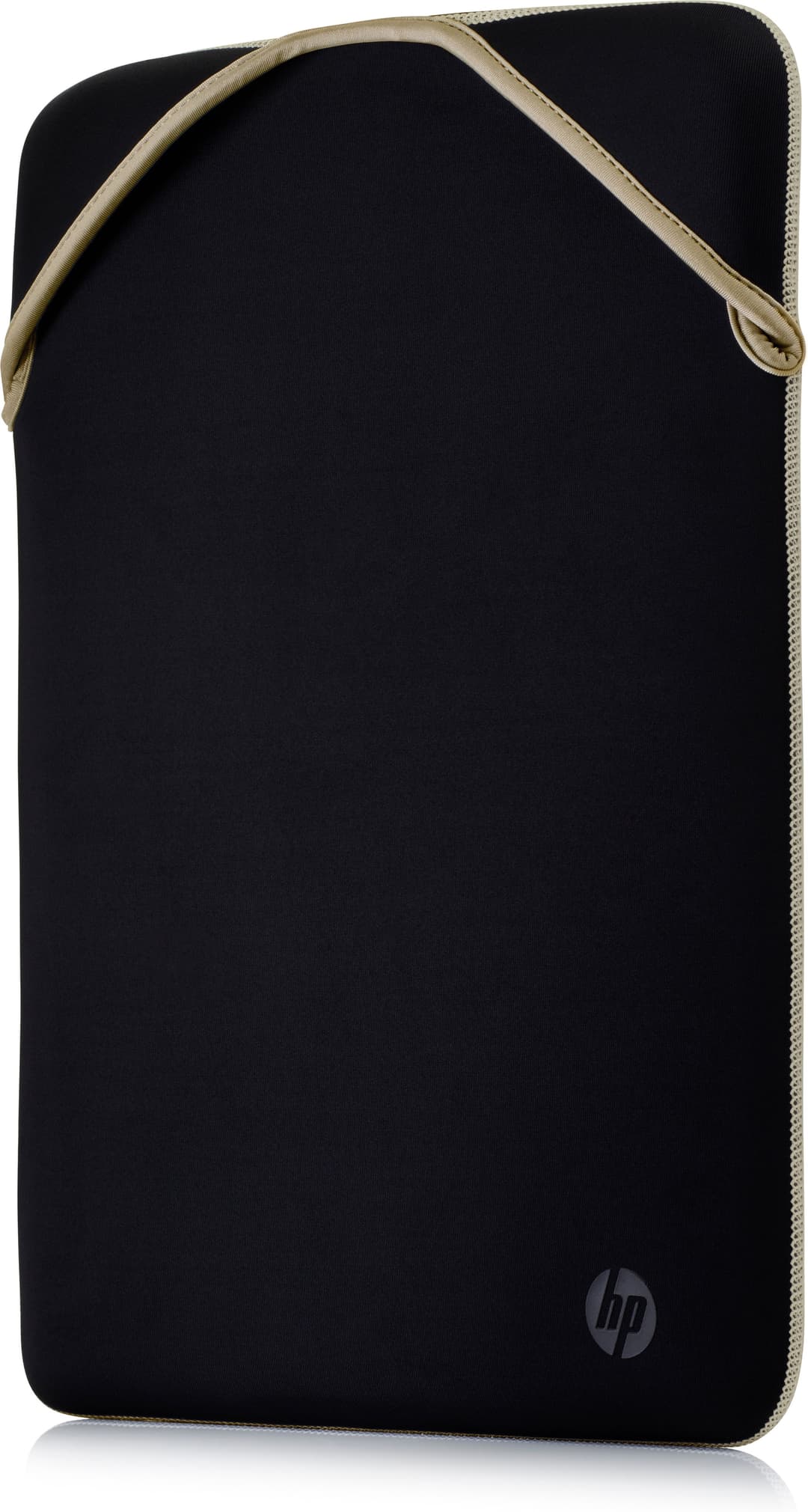 HP Reversible Protective 15.6-inch Gold Laptop Sleeve 15.6" Sleeve case Black, Gold - Image 3