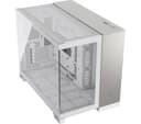 CORSAIR iCUE LINK 2500X RGB Micro-ATX Mid Tower PC Case - White thumbnail 1