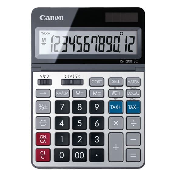 Canon TS-1200TSC calculator Desktop Basic Metallic - Image 1