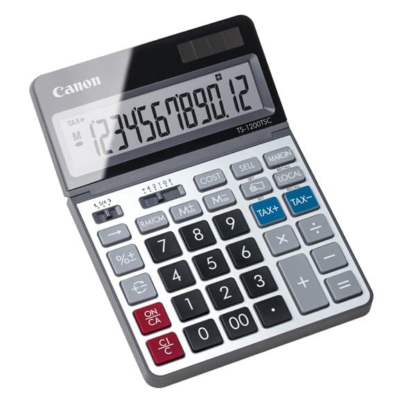 Canon TS-1200TSC calculator Desktop Basic Metallic - Image 2