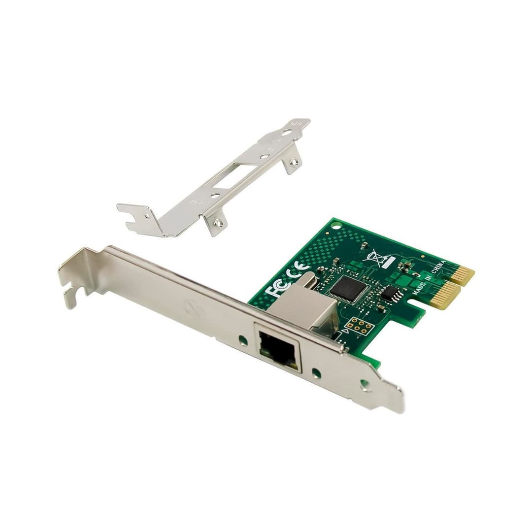 1 port RJ45 network card, PCIe - Image 1