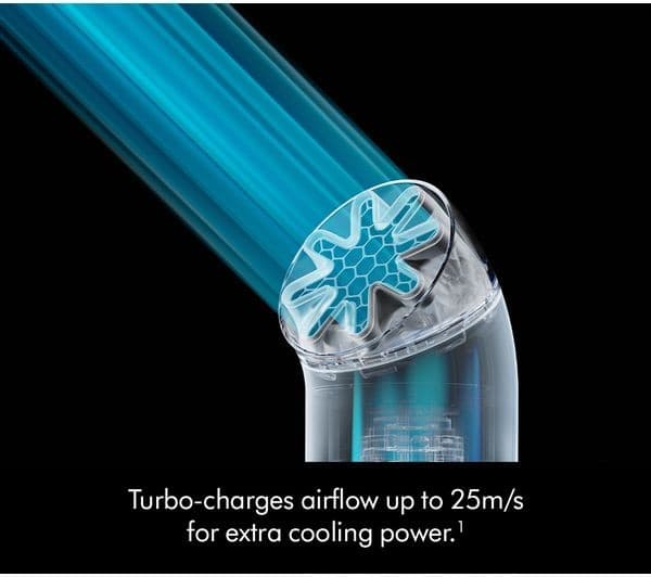 DYSON HushJet Mini Cool Handheld Fan 40W 5 Speed Bladeless 3-in-1 - Stone & Blush - Image 3