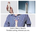 DYSON HushJet Mini Cool Handheld Fan 40W 5 Speed Bladeless 3-in-1 - Stone & Blush thumbnail 4