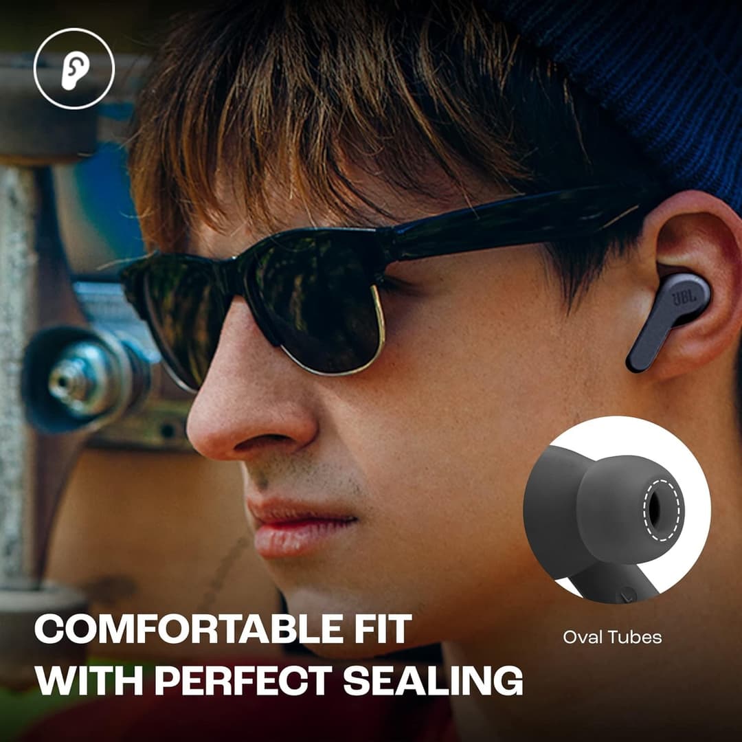 JBL Wave Beam Wireless Earbuds Black - Image 8