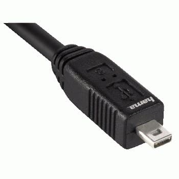 Hama USB 2.0 Cable, 1.8m USB cable USB A Black - Image 2