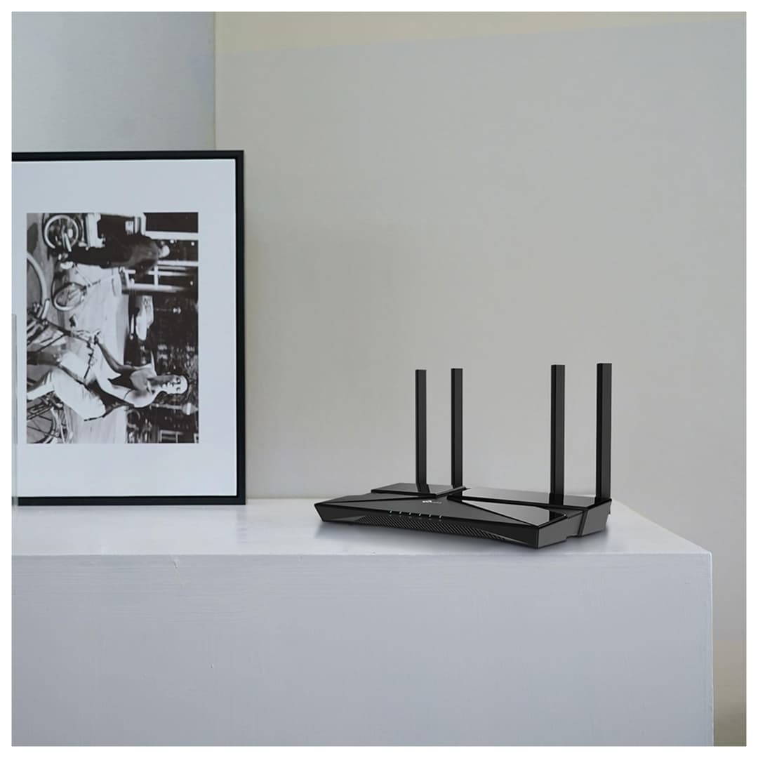 TP-Link Archer AX23 AX1800 Dual-Band Wi-Fi 6 Router - Black - Image 8