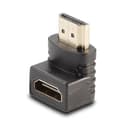 Lindy HDMI Female to HDMI Male 90 Degree Right Angle Adapter - Down thumbnail 1