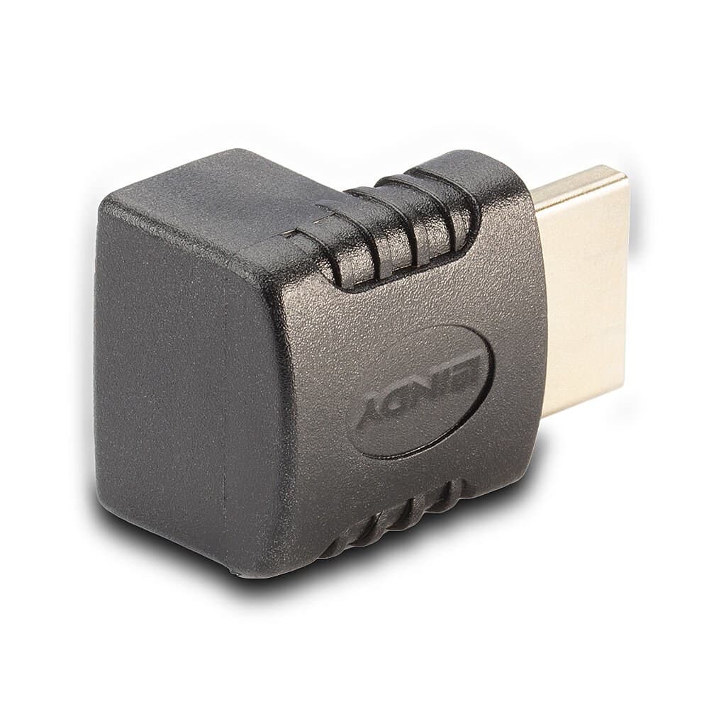 Lindy HDMI Female to HDMI Male 90 Degree Right Angle Adapter - Down - Image 3